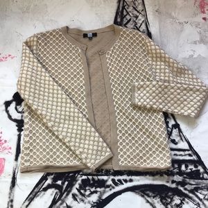 Saks Cashmere/Silk Cardigan